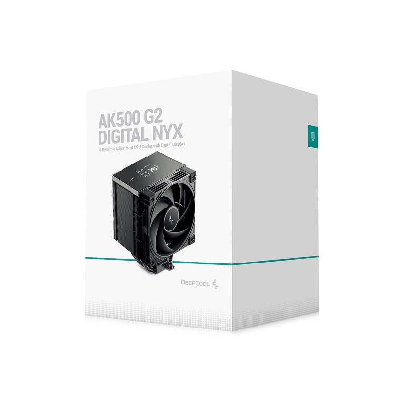 Deepcool AK500 G2 DIGITAL NYX 4分割ディスプレイ 空冷CPUクーラー