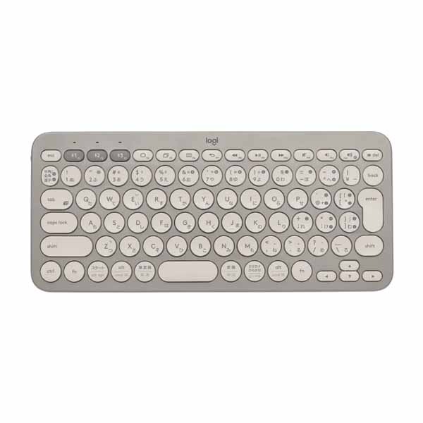 ロジクール K380 マルチデバイス Bluetooth キーボード グレージュ