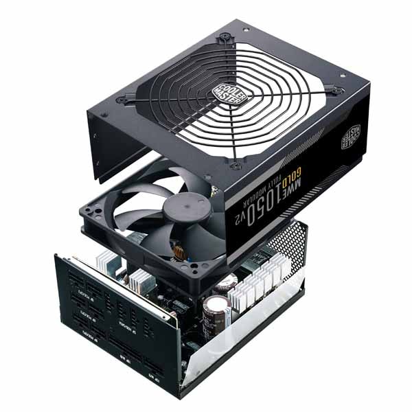 電源ユニット Cooler Master MWE GOLD 1050 V2 MWE Gold 1050 - V2 ATX 3.0 Fully Modular 80 Plus Gold PSU
