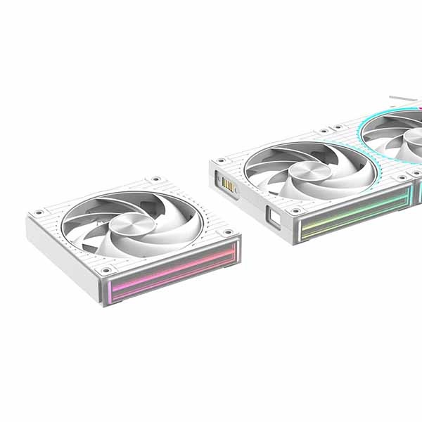 アウトレット特価・新品】ZALMAN ZM-DF120 A3 WHITE 120mmケースファン