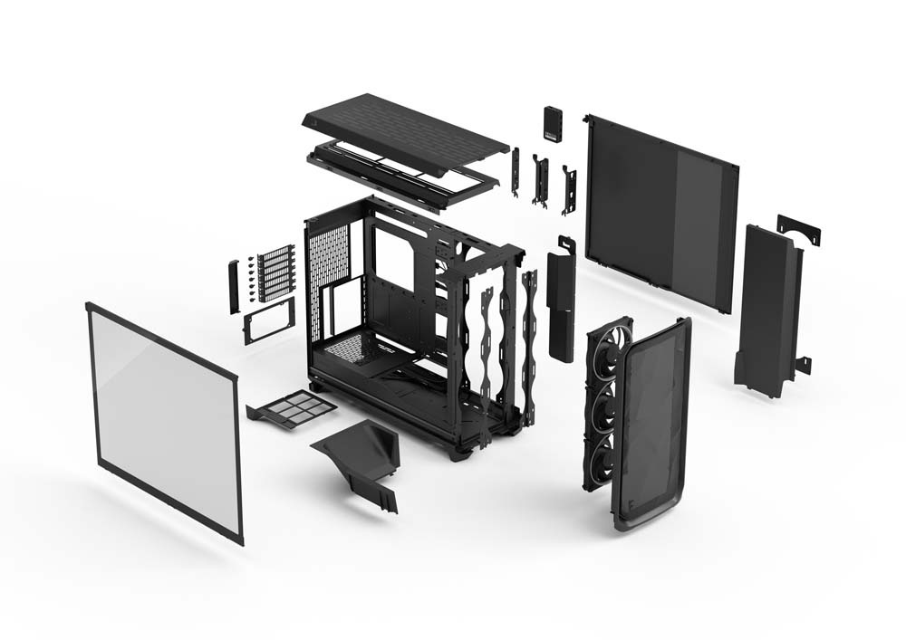 Fractal Design Meshify 3 XL Ambience Pro RGB Black TG Light Tint