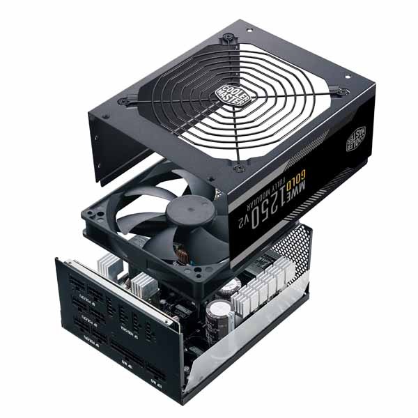 Cooler Master MWE GOLD 1250 V2 80Plus Gold認証 エントリークラス