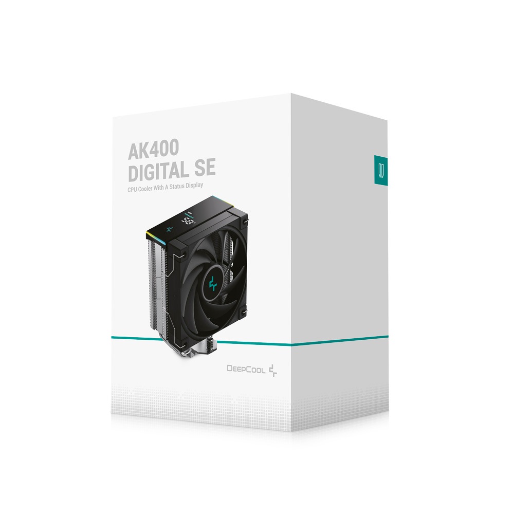 Deepcool AK400 DIGITAL SE 空冷CPUクーラー ブラック｜R-AK400-BKADMN
