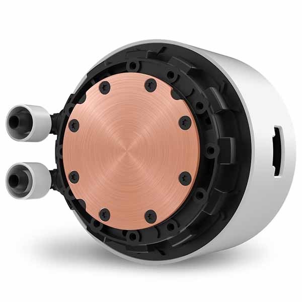 NZXT KRAKEN Elite RGB 360 White 高性能ポンプと高静圧RGBファンを