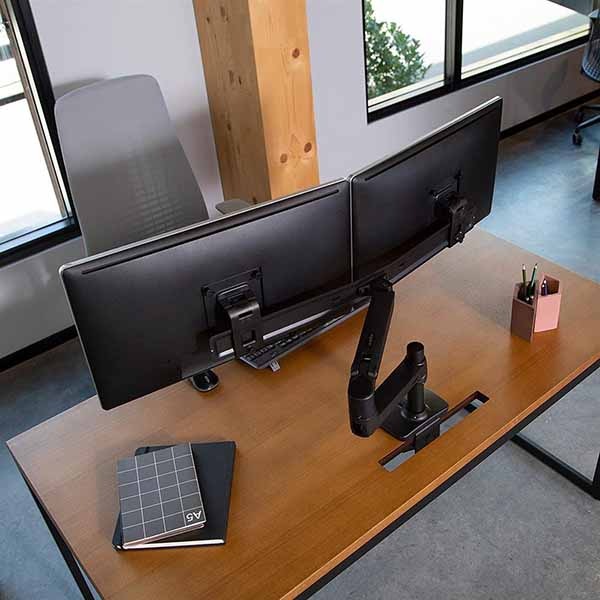 ERGOTRON LX デスクモニターアーム ERGOTRON LX デスクマウント デュアル ダイレクト モニター