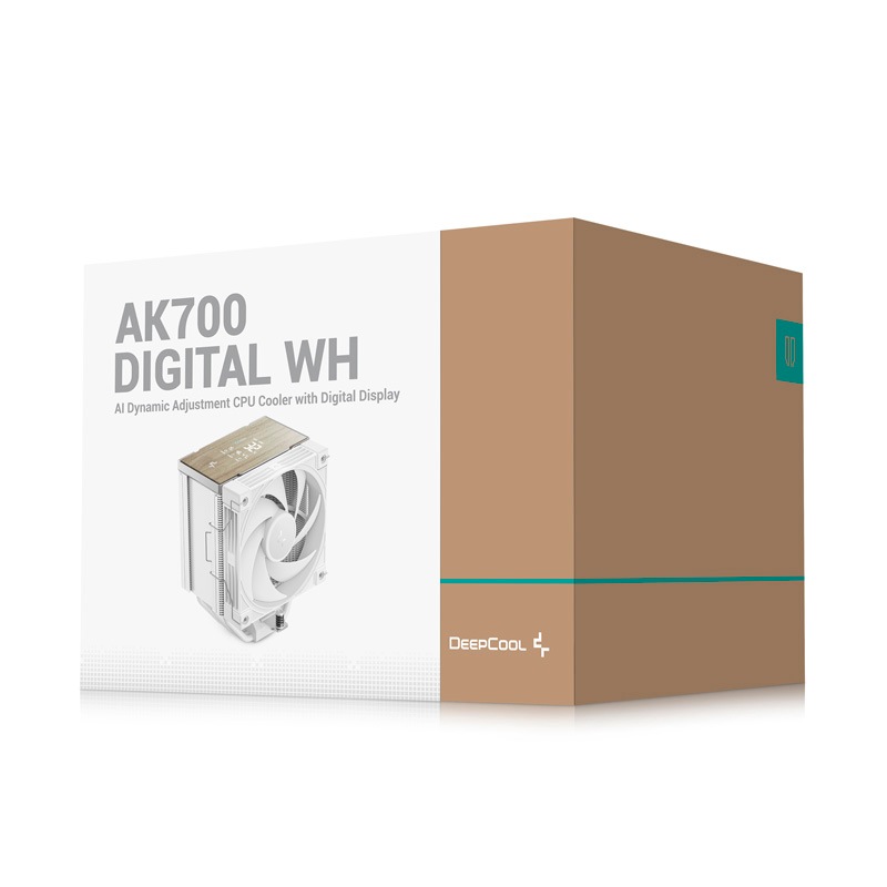 Deepcool AK700 DIGITAL WH 空冷CPUクーラー ホワイト｜R-AK700-WHNDMN