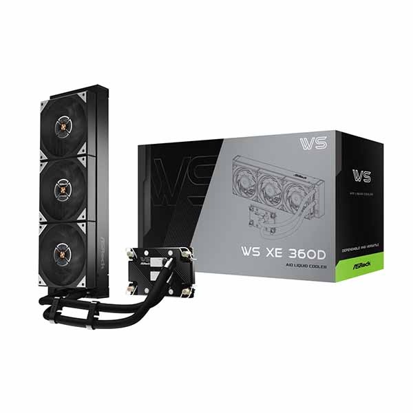 ASRock WS LGA4677 360D ワークステーション向け 簡易水冷CPUクーラー