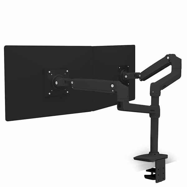 ergotron LX モニターアーム ブラック Ergotron LX Desk Monitor