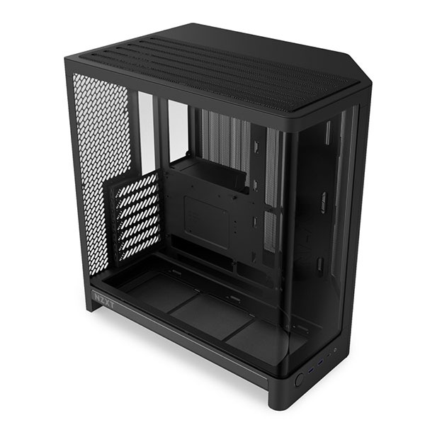 NZXT H6(2026) Black ミドルタワーPCケース ブラック｜CC-H62FB-01通販