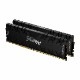 Kingston 16GB(8GBx2) DDR4 5000MHz (PC4-40000) CL19 DIMM URY Renegade ブラック｜KF450C19RBK2/16|デスクトップ用メモリ