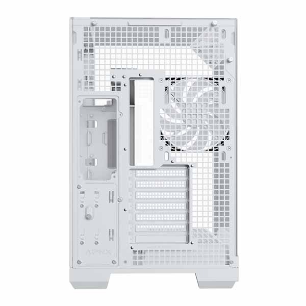 APNX V2 White 140mmファン4基搭載 ミドルタワー PCケース ホワイト