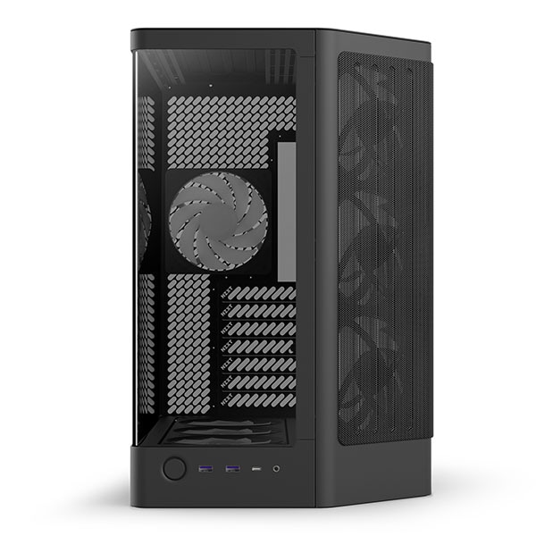 NZXT H6 RGB+(2026) Black ミドルタワーPCケース ブラック｜CC-H62FB