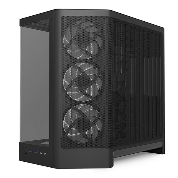 NZXT H6 RGB+(2026) Black ミドルタワーPCケース ブラック｜CC-H62FB