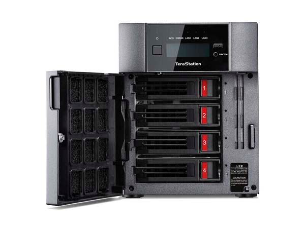 バッファロー TeraStation TS5410DNシリーズ 4ドライブ 8TB