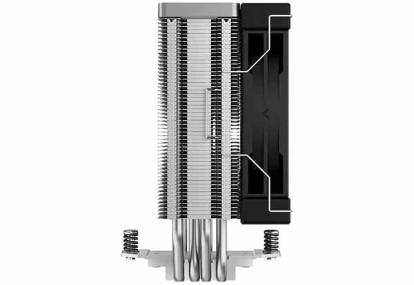 Deepcool AK400 CTT2.0 独自のマトリックスフィンデザイン採用 サイド
