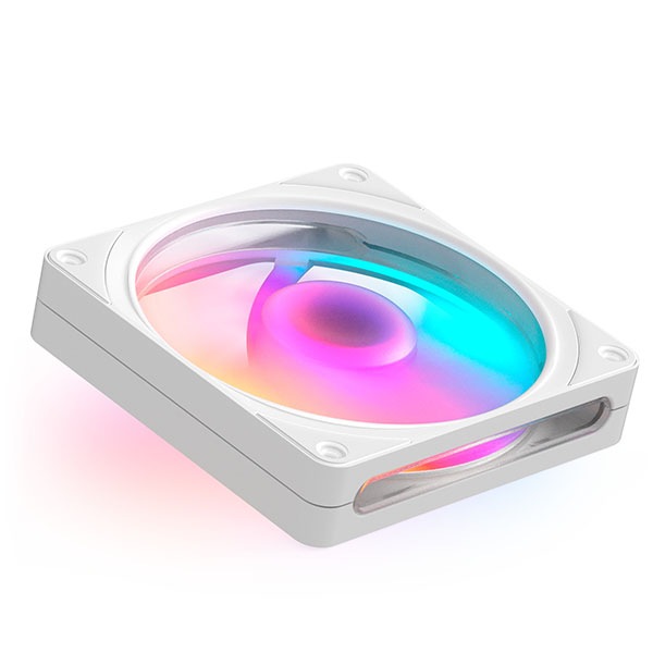 NZXT F120 RGB v2 White ケースファン 120mm×1 ホワイト｜RF-R212S-WF