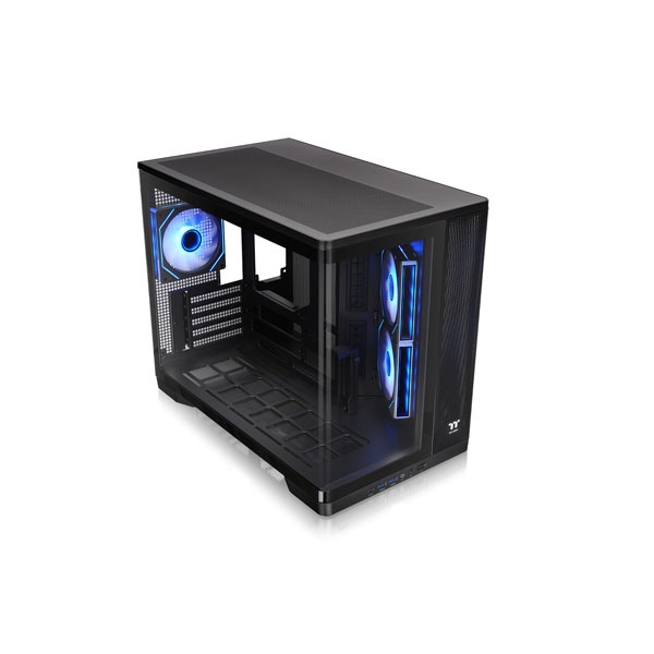 デスクトップPCケース ブラック Thermaltake Arcus 280 TG ARGB Black ミニタワーPCケース｜CA-11Y