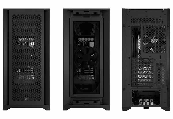 Corsair 5000D Airflow Tempered Glass -Black- ミドルタワー型