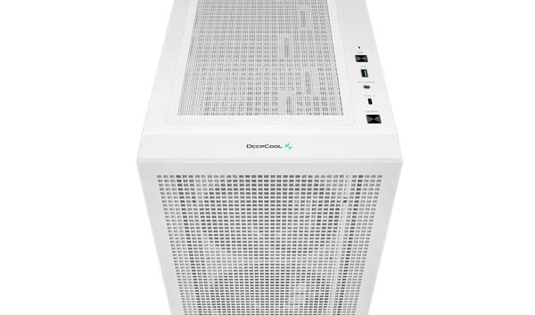 Deepcool CH560 DIGITAL WH デジタルディスプレイ搭載 ミドルタワー型