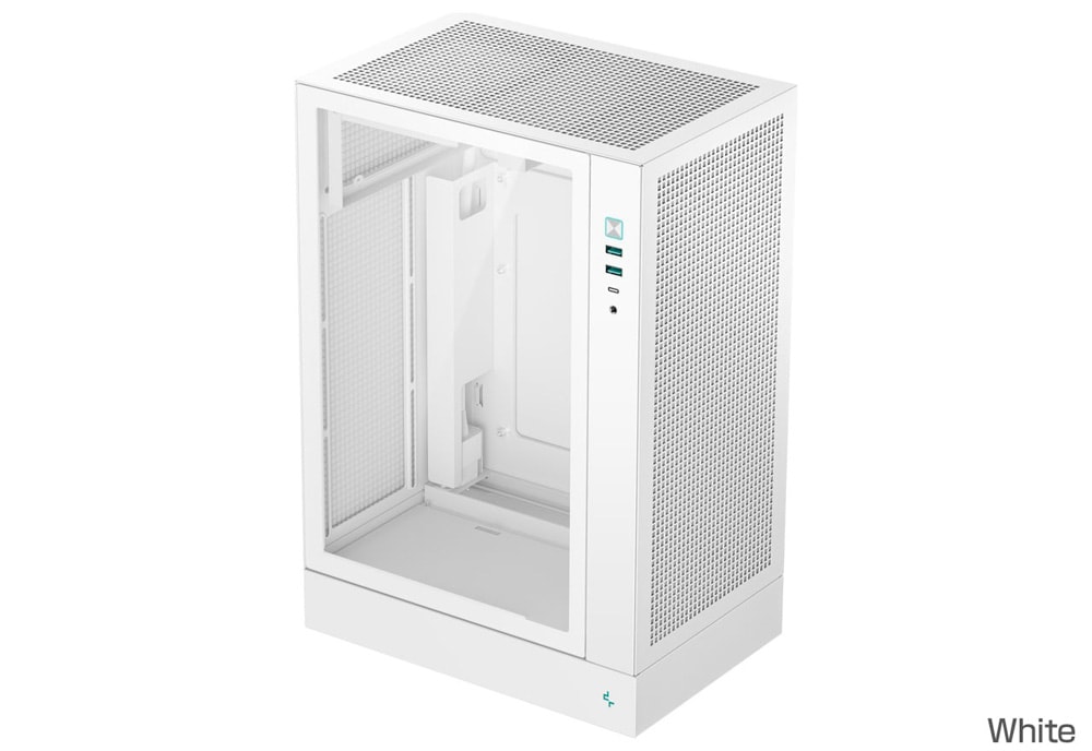 Deepcool CH170 PLUS WH 倒立デザイン採用 ミニタワー型PCケース