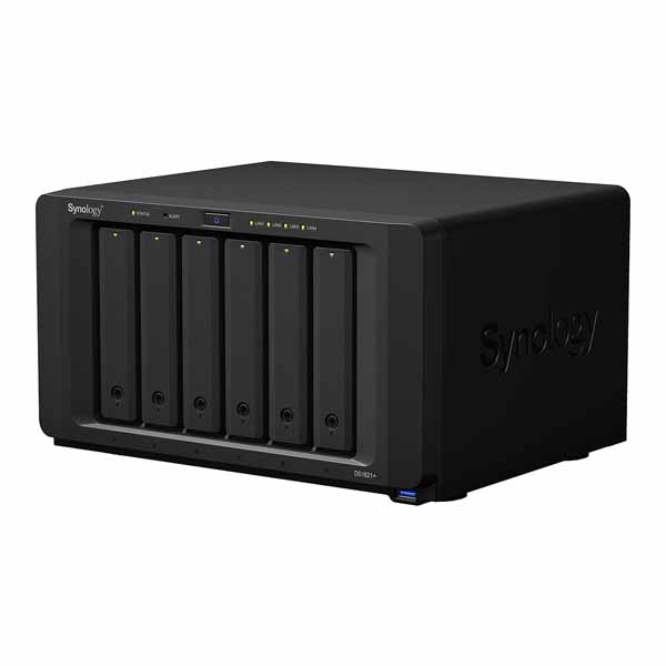 Synology DiskStation DS1621+ 4コアRyzen CPU搭載 6ベイ NAS