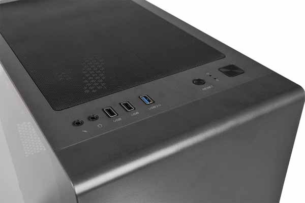 Thermaltake S100 TG ミニタワー型PCケース ブラック｜CA-1Q9