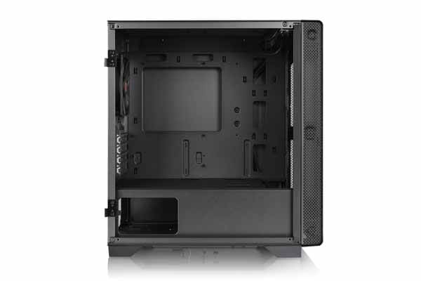 Thermaltake ミニタワー型PCケース S100 TG ブラック S100 Tempered Glass Micro Chassis