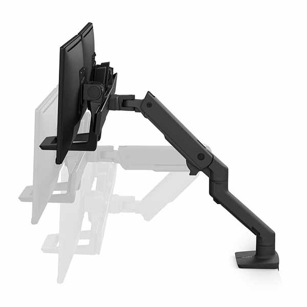 ERGOTRON HX デスク モニターアーム シングル マットブラック Amazon.co.jp: ERGOTRON エルゴトロン HX デスク デュアル