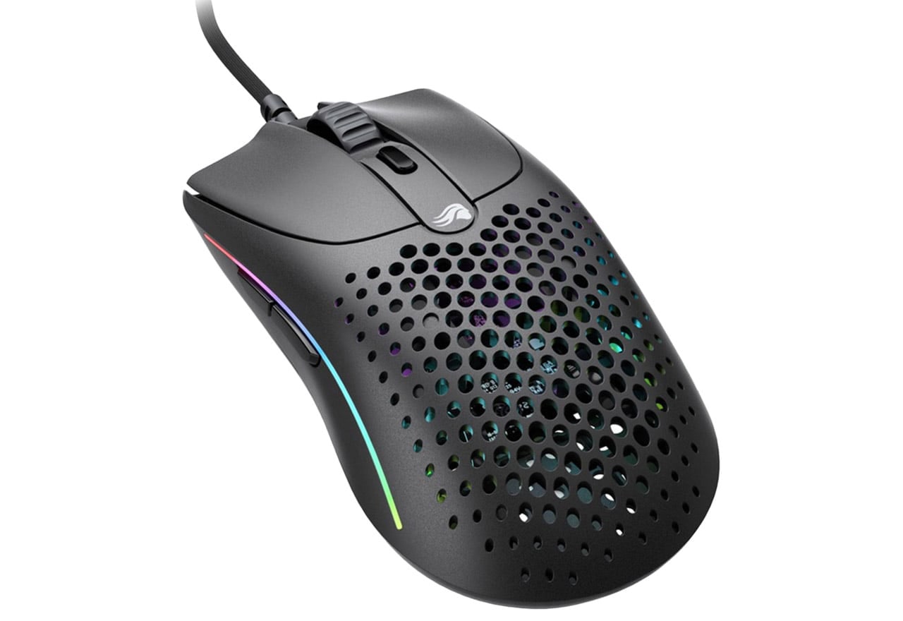 Glorious Model O 2 Wired - Black 穴あきボディ採用 59gの