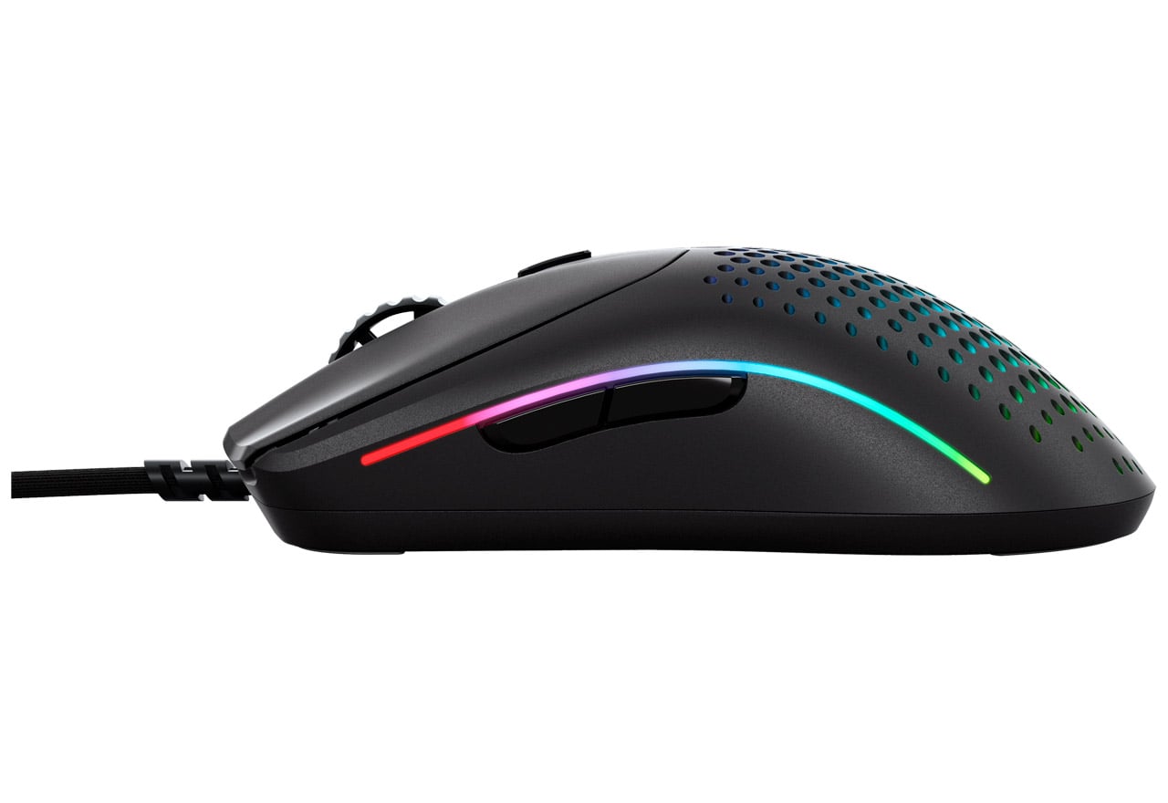 Glorious Model O 2 Wired - Black 穴あきボディ採用 59gの