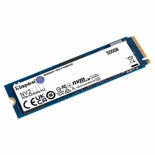 Kingston NV2 PCIe 4.0 NVMe SSD 容量500GB M.2(2280) 2.2mm (PCIe
