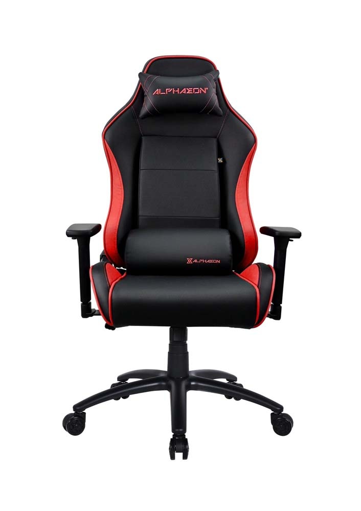 【ゲーミングチェア①】 Alphaeon S1 Black/Red ゲーミングチェア ブラック/レッド｜RW715AE23