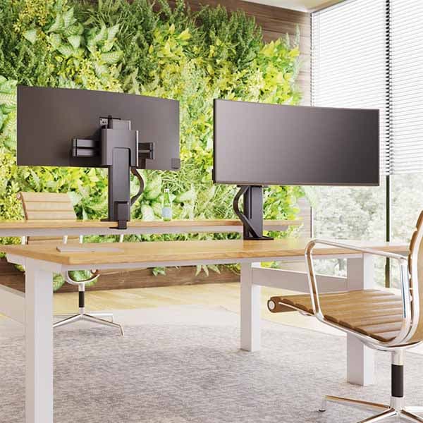 ERGOTRON TRACE Monitor Mount モニターマウント (ブラック)｜45