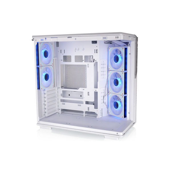 Thermaltake View 590 TG ARGB Snow ミドルタワーPCケース ホワイト