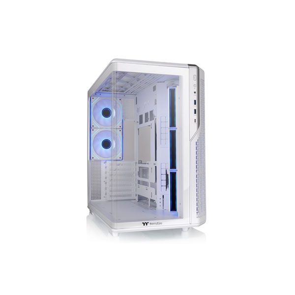 Thermaltake View 590 TG ARGB Snow ミドルタワーPCケース ホワイト