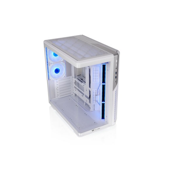 Thermaltake View 590 TG ARGB Snow ミドルタワーPCケース ホワイト