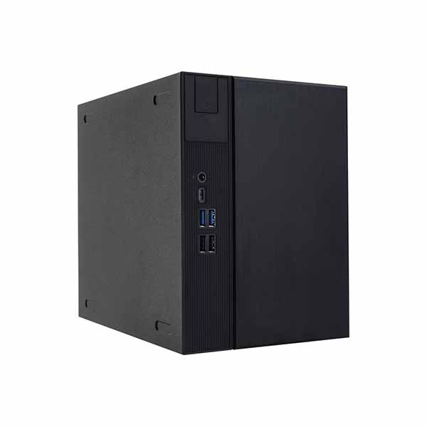 Deskmeet x600 ブラック PCケース ASRock DeskMeet X600 コンパクトサイズのベアボーン｜DeskMeet