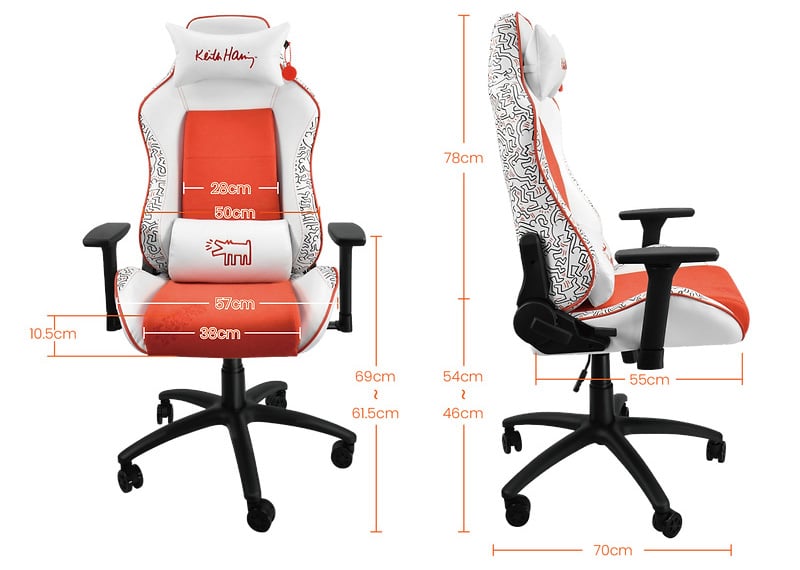 Alphaeon x Keith Haring Limited Edition Gaming Chair キース