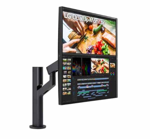 LG Electronics アームスタンド式 27.6インチ 16:18 DualUpモニター