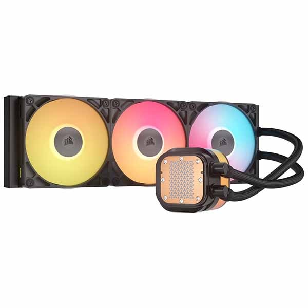 未使用品 CORSAIR iCUE LINK TITAN 360 RX RGB Corsair iCUE LINK Titan 360 RX RGB Czarny (CW-9061018-WW