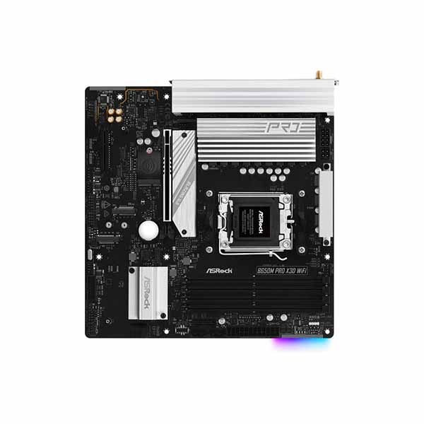 ASRock B650M Pro X3D WiFi Wi-Fi 6Eモジュール装備 microATX