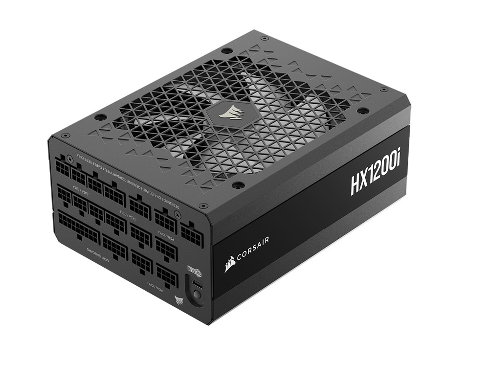 Corsair HX1200i 2025 フルモジュラー PC電源ユニット 1200W