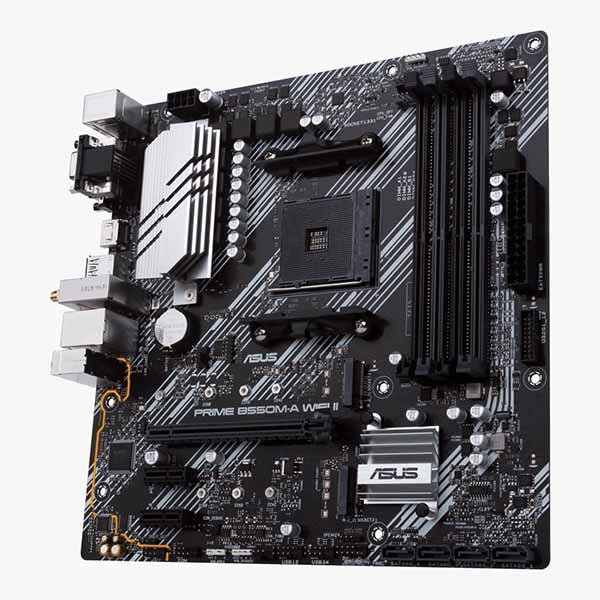 ASUS PRIME B550M-A WIFI II AMD B550 (Ryzen AM4)チップセット搭載 m