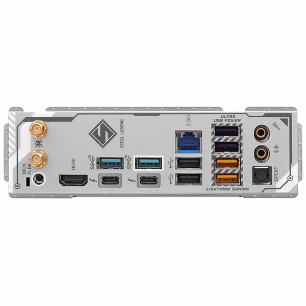 ASRock Z890 Steel Legend WiFi 高品質コンポーネントを搭載し