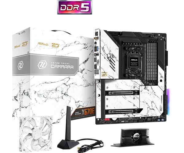 ASRock X670E Taichi Carrara 大理石デザイン EATXゲーミング