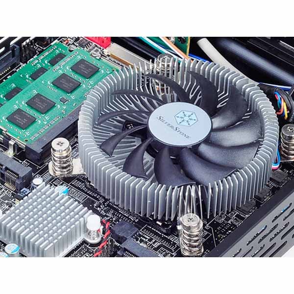 SILVERSTONE NT07-115X バックプレート式の薄型CPUクーラー｜SST-NT07