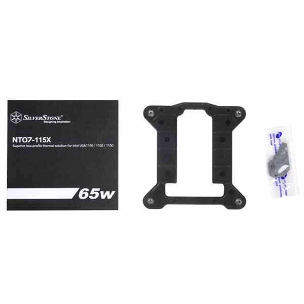 SILVERSTONE NT07-115X バックプレート式の薄型CPUクーラー｜SST-NT07
