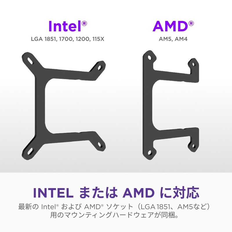 NZXT Kraken Core 360 RGB 360mm 簡易水冷CPUクーラー ブラック｜RL