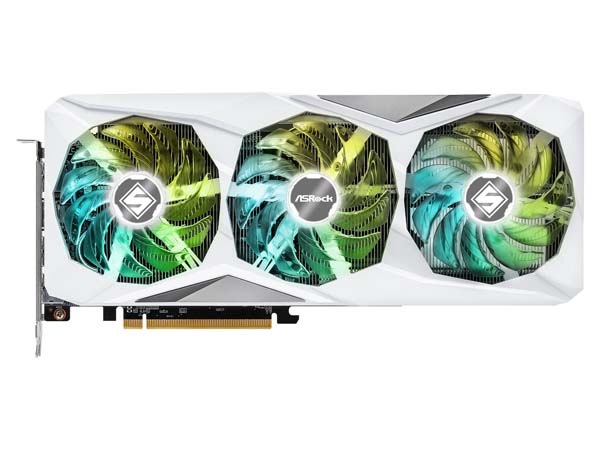 ASRock Radeon RX 7600 XT Steel Legend 16GB OC グラフィック