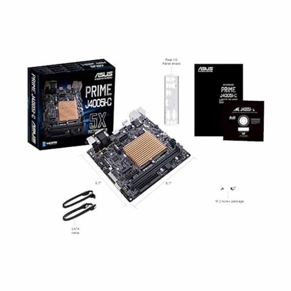ASUS PRIME J4005I-C 低消費電力ファンレスマザーボード｜PRIME
